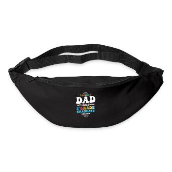 Proud Dad of a 2nd Grade Class of 2023 Graduation - Bum bag - black - Front