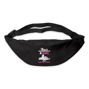 Geh Kart - Gürteltasche - Schwarz - Vorne