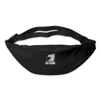 Hacker Programmeur Développeur Informatique - Sac banane - noir - Devant