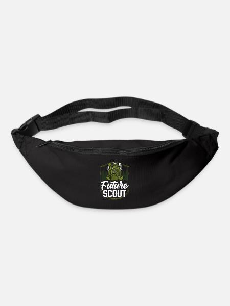 Zukünftiger Pfadfinder Zeltlager Sippe Pfadfinden - Gürteltasche - Schwarz