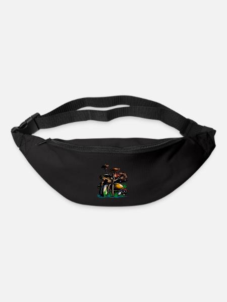 Mushrooms - Bum bag - black