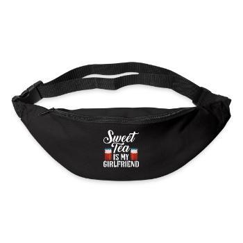 Süßer Tee Liebhaber Geschenke - Gürteltasche - Schwarz - Vorne