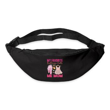 Danseur de ballet Ballerine Ballet - Sac banane - noir - Devant