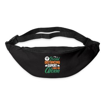 Ich Bin Ein Experte Für Soziale - Gürteltasche - Schwarz - Vorne