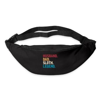 Sloth Lover Sloth Gift - Bum bag - black - Front