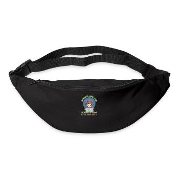 Hacker Programmeur Développeur Informatique - Sac banane - noir - Devant