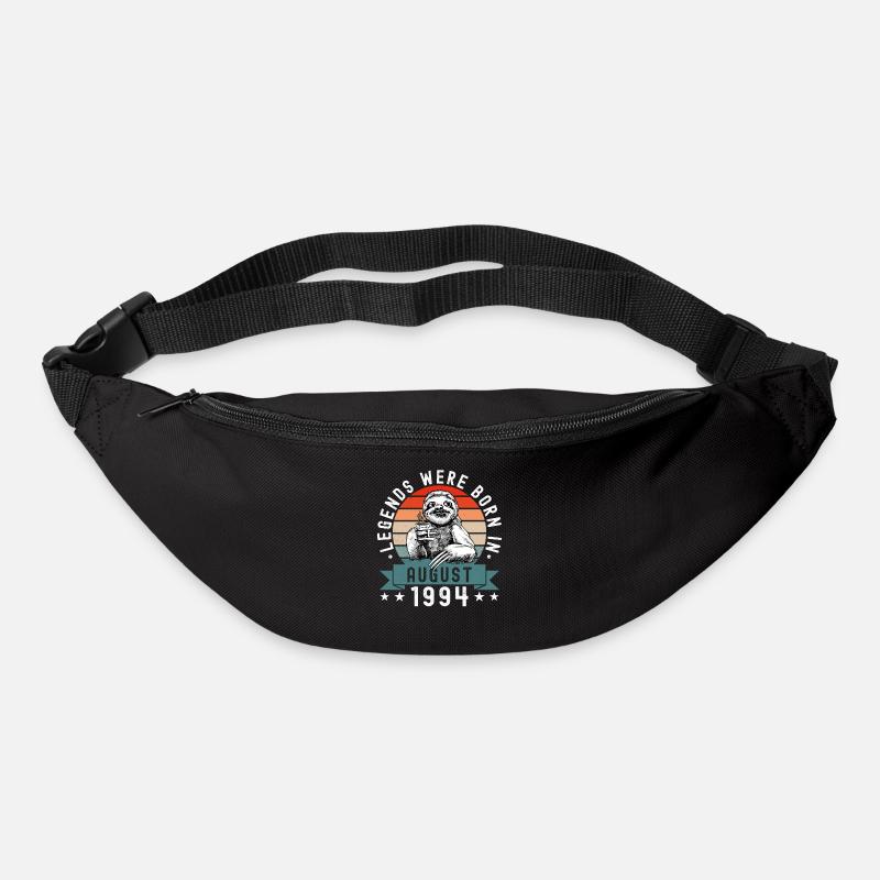 Legends Were Born In August 1994 Faultier Sloth - Bum bag - black
