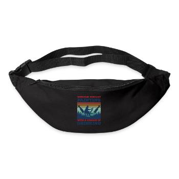 Maler und Lackierer, der Beste und Nervigste Beruf - Gürteltasche - Schwarz - Vorne