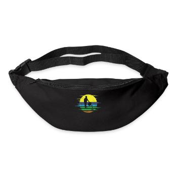 Gardener Accessories Garden Motif - Bum bag - black - Front