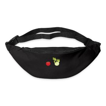 Accessoires jardinier Motif de jardin - Sac banane - noir - Devant