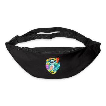 Cadeau de garçon d’anniversaire de 1 an - Sac banane - noir - Devant