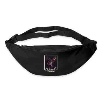 Dirndl Ersatz Dirndl Trachten Kostüm Dirndl Ersatz - Gürteltasche - Schwarz - Vorne