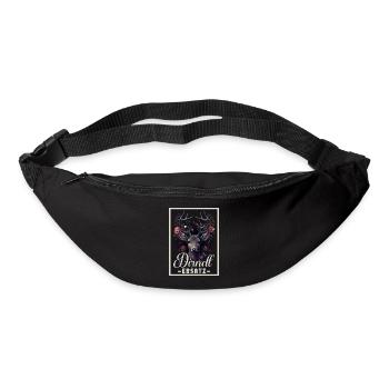 Dirndl Ersatz Dirndl Trachten Kostüm Dirndl Ersatz - Gürteltasche - Schwarz - Vorne