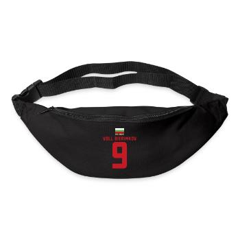 Sauf Trikot Fußball Partyurlaub Thekenmannschaft - Gürteltasche - Schwarz - Vorne