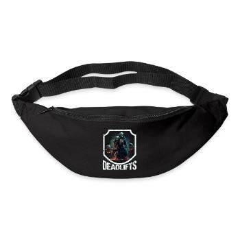 Deadlifts Gym Fitness Fun Workout - Bum bag - black - Front