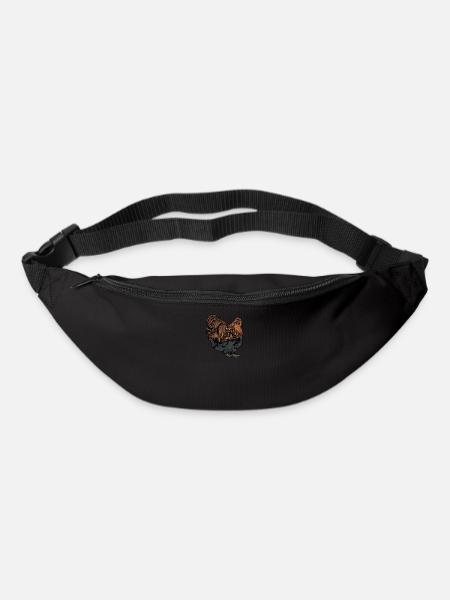 Brahma Hühner I Chicken Geflügel Motiv für - Gürteltasche - Schwarz
