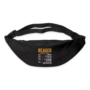 Pearl elongation Hourly wage - Bum bag - black - Front