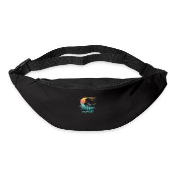 Seychellen Stilvoller Souvenirurlaub - Gürteltasche - Schwarz - Vorne