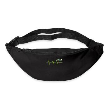 Accessoires jardinier Motif de jardin - Sac banane - noir - Devant