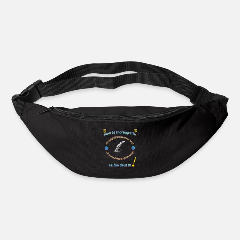 moa èt l hortograffe 2 - Sac banane - noir