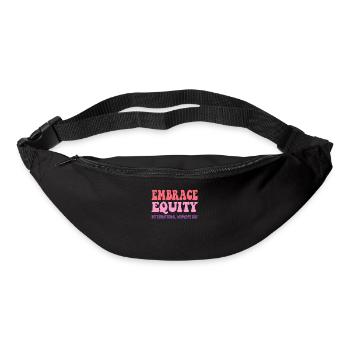Embrace Equity International Womens Day Parade - Bum bag - black - Front