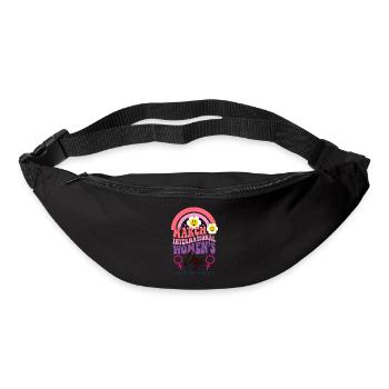 Equality, Feminism - International Women's Day - Bum bag - black - Front