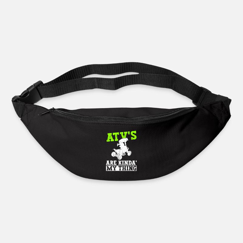 Quad Quadfahrer - Gürteltasche - Schwarz