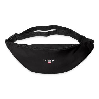 I'm a polish girl - Gürteltasche - Schwarz - Vorne