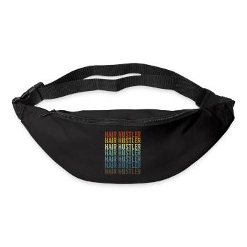Hair Hustler Barber Barber Hairstylist - Bum bag - black - Front