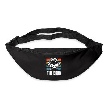 The Dood Doodle Labradoodle Goldendoodle - Bum bag - black - Front