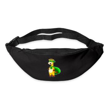 Giraffe Superhero Cloak - Bum bag - black - Front