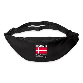 Danemark Dicton - Sac banane - noir - Devant