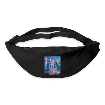 Chefchaoun the Blue city - Bum bag - black - Front