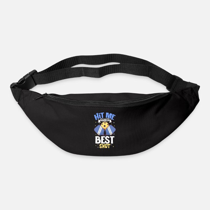 Pickleball Player Pickleball Paddle Pickleball - Gürteltasche - Schwarz