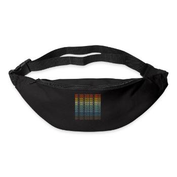Don't make garbage, make compost, make compost - Bum bag - black - Front
