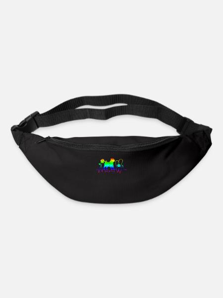 Shar Pei chinois - Sac banane - noir