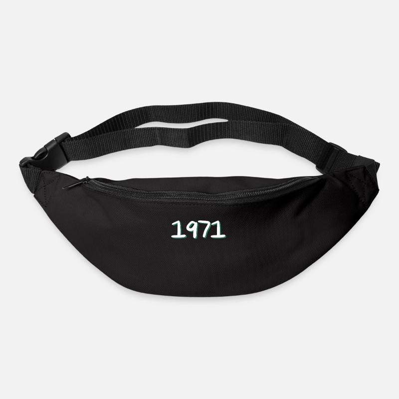 1971 Geburtstag - Gürteltasche - Schwarz