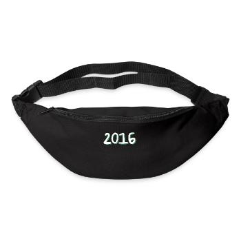 Anniversaire 2016 - Sac banane - noir - Devant