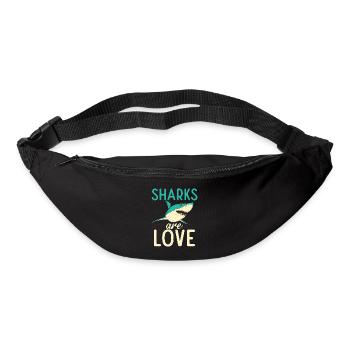 Shark Gift Shark Lover - Bum bag - black - Front
