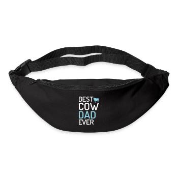 Cow Gift Cow Lover Farmer Gift - Bum bag - black - Front