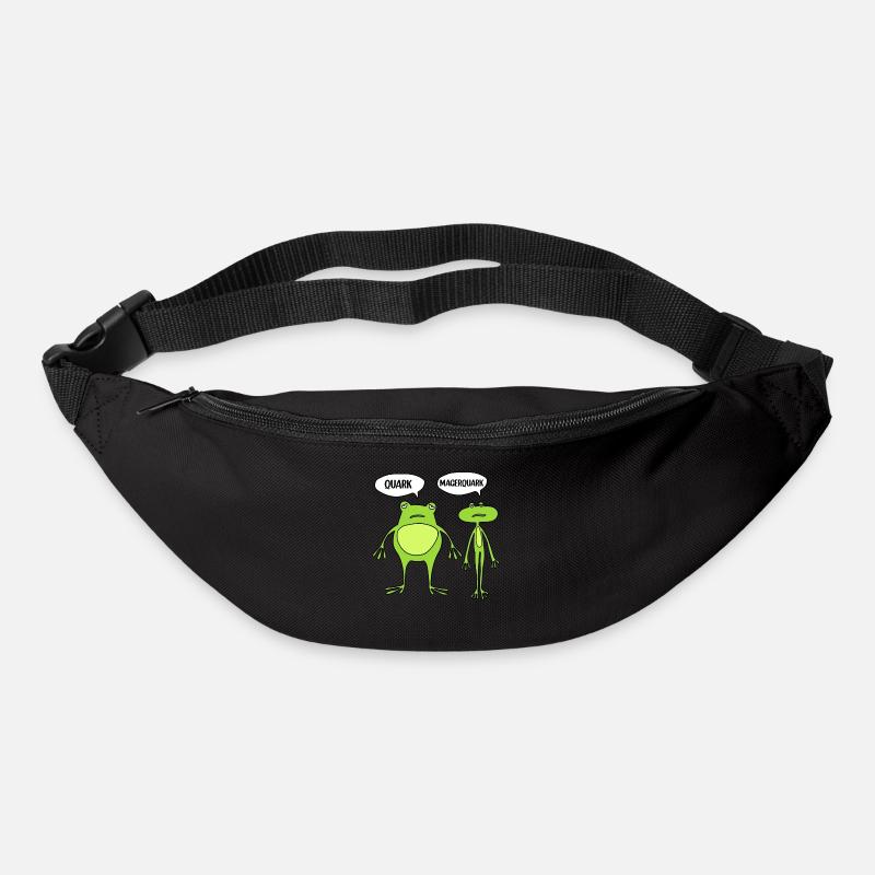 Quar Magerquark - Gürteltasche - Schwarz