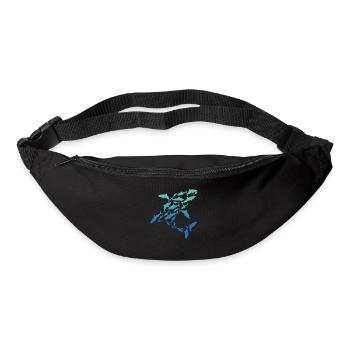 Haie Geschenk Meeresbiologie Ozean Tauchen Hai - Gürteltasche - Schwarz - Vorne
