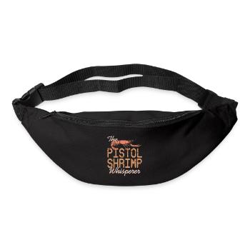 The Pistol Shrimp Whisperer Retro Funny Designs - Bum bag - black - Front