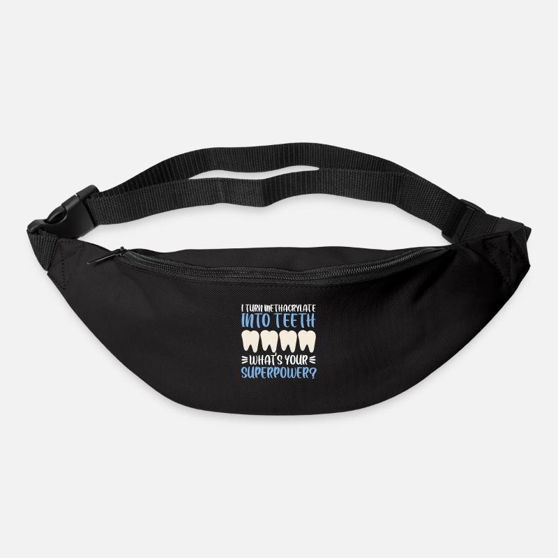 Zahntechnik Zahntechniker - Gürteltasche - Schwarz