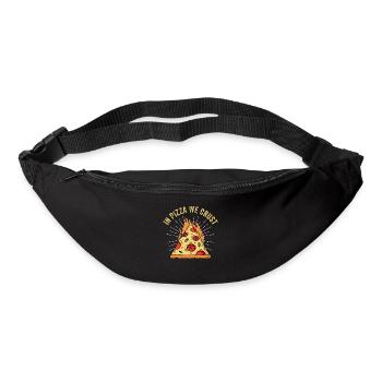 Pizza Baker Faites votre propre pizza - Sac banane - noir - Devant