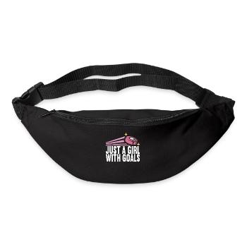 Eishockey Eishockeyspieler - Gürteltasche - Schwarz - Vorne
