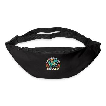 Kindergarten Squad Humour Enfants Dictons Doux - Sac banane - noir - Devant
