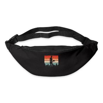 Pickleball-Player Retro - Bum bag - black - Front