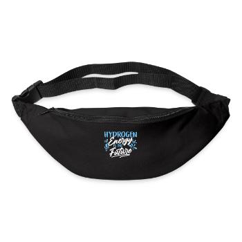 L’énergie de l’hydrogène est l’avenir L’hydrogène - Sac banane - noir - Devant