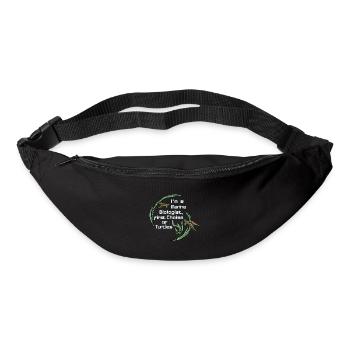 Marine Biologist Turtle Diving - Bum bag - black - Front